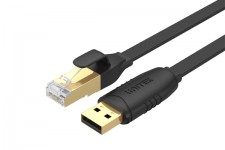 USB 2.0 to RJ45 Console Rollover Flat Cable