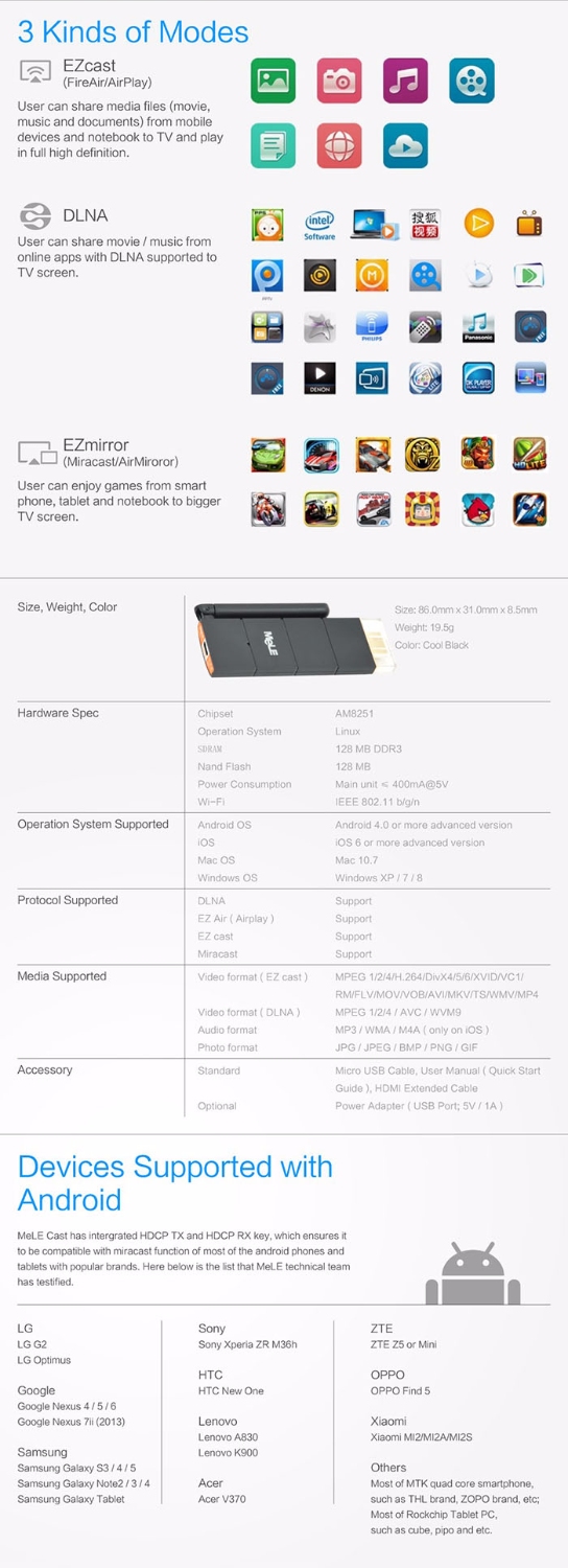 hdmi mele s3 2