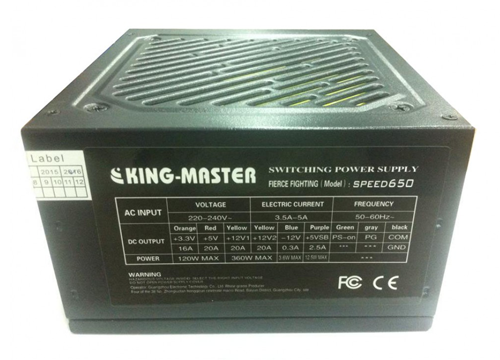 Nguồn King-Master 650W